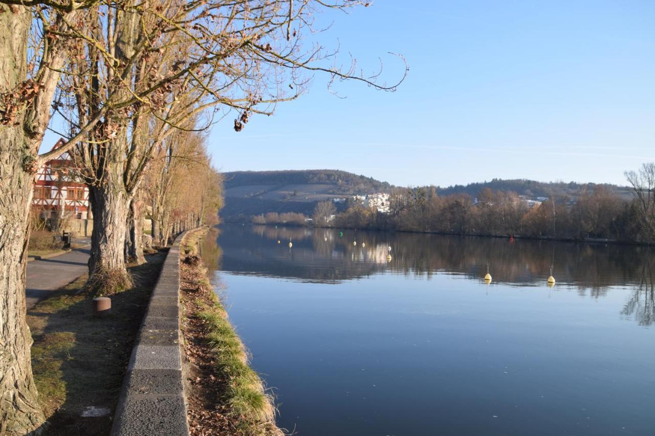 Maindrei - Schlafen Am Fluss Hotel Margetshöchheim Exterior foto